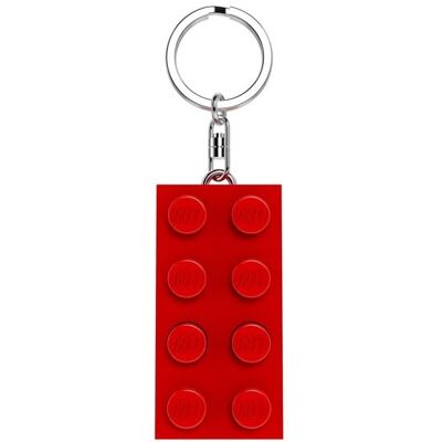 Euromic LEGO® Minifigurines Keychain Light 2x4 Brick Red Euromic LEGO® Minifigurines Keychain Light 2x4 Brick Red