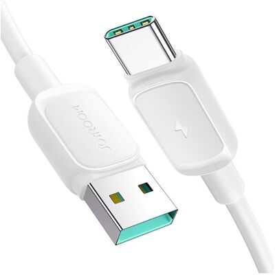 Joyroom Multi-Color Series A14 USB-A / USB-C 3A Cable 1.2m - White Joyroom Multi-Color Series A14 USB-A / USB-C 3A Cable 1.2m - White