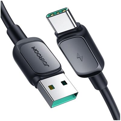 Joyroom Multi-Color Series A14 USB-A / USB-C 3A Cable 1.2 m - Black Joyroom Multi-Color Series A14 USB-A / USB-C 3A Cable 1.2 m - Black