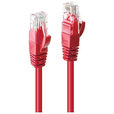 Lindy patch cable - 50 cm - red - Rot - 0.5m Lindy patch cable - 50 cm - red - Rot - 0.5m