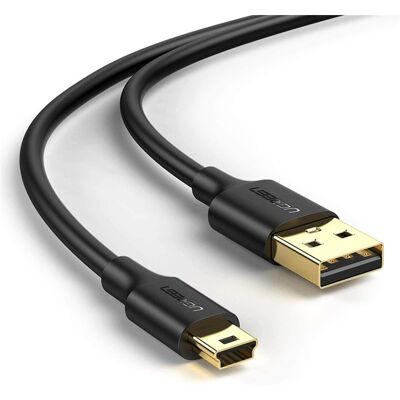 UGREEN kabel USB - mini USB 480 Mbps 3 m US132 (cz UGREEN kabel USB - mini USB 480 Mbps 3 m US132 (cz