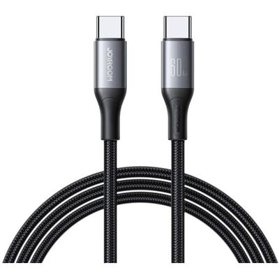 Joyroom S-A28 Flash Series 60W USB-C - USB-C cable 2m - black Joyroom S-A28 Flash Series 60W USB-C - USB-C cable 2m - black