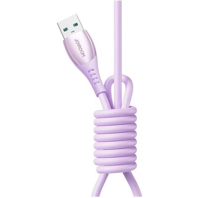 Joyroom S-A59 Vibrant Series 3A USB-A - USB-C Cable 12m - Purple Joyroom S-A59 Vibrant Series 3A USB-A - USB-C Cable 12m - Purple