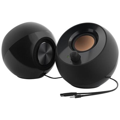 Creative Pebble - 2.0 PC-Lautsprecher - Schwarz Creative Pebble - 2.0 PC-Lautsprecher - Schwarz