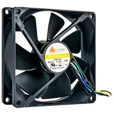 QNAP 92X92X25MM FAN 12V 4PIN - Gehäuselüfter - 92mm - Schwarz QNAP 92X92X25MM FAN 12V 4PIN - Gehäuselüfter - 92mm - Schwarz