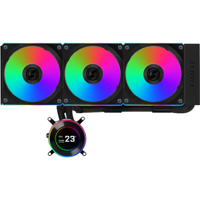 Lian Li Hydroshift II LCD-C 360CL Black - CPU-Wasserkühlung - Max 28 dBA Lian Li Hydroshift II LCD-C 360CL Black - CPU-Wasserkühlung - Max 28 dBA