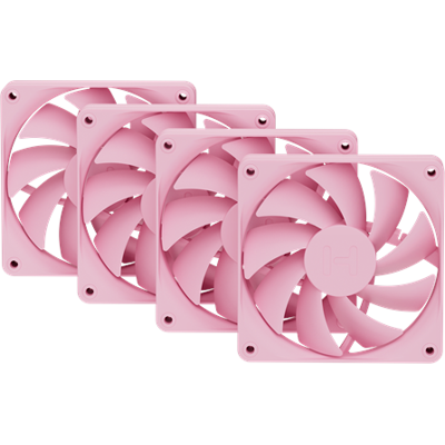 HYTE FA12 FAN - (Strawberry Milk / Pink) 4-pack - Gehäuselüfter - 120mm - Pink - 28 dBA HYTE FA12 FAN - (Strawberry Milk / Pink) 4-pack - Gehäuselüfter - 120mm - Pink - 28 dBA