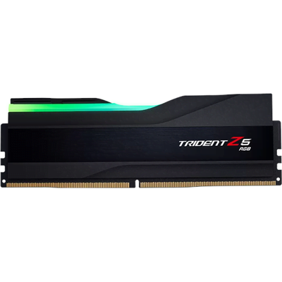 G.Skill Trident Z5 RGB DDR5-5200 - 32GB - CL40 - Single Channel (1 pcs) - AMD EXPO & Intel XMP - Schwarz G.Skill Trident Z5 RGB DDR5-5200 - 32GB - CL40 - Single Channel (1 pcs) - AMD EXPO & Intel XMP - Schwarz