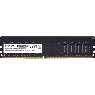 PNY Performance DDR4-3200 - 16GB - CL22 - Single Channel 1 pcs - Schwarz PNY Performance DDR4-3200 - 16GB - CL22 - Single Channel 1 pcs - Schwarz