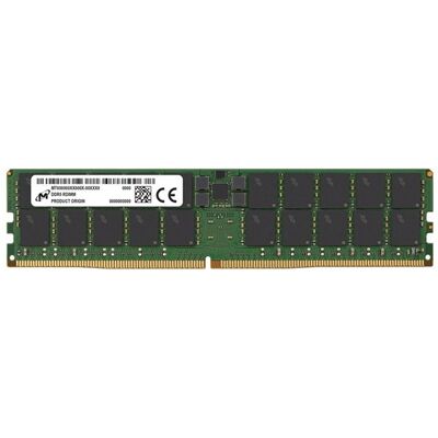 Crucial Micron - DDR5 - module - 64 GB - DIMM 288-pin / PC5-25600 - registered Crucial Micron - DDR5 - module - 64 GB - DIMM 288-pin / PC5-25600 - registered