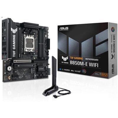ASUS - TUF GAMING B850M-E WIFI - AM5 - Motherboard ASUS - TUF GAMING B850M-E WIFI - AM5 - Motherboard