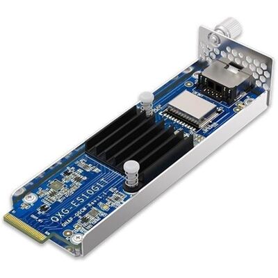 QNAP QXG-ES10G1T - expansion module - PCIe 3.0 x4 - 100M/1G/2.5G/5G/10 Gigabit Ethernet x 1 QNAP QXG-ES10G1T - expansion module - PCIe 3.0 x4 - 100M/1G/2.5G/5G/10 Gigabit Ethernet x 1