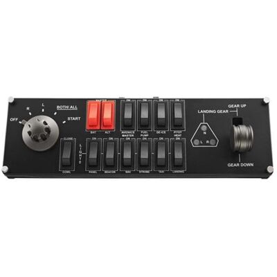 Logitech G Saitek Pro Flight Switch Panel - Wired Flight Simulator Panel - PC Logitech G Saitek Pro Flight Switch Panel - Wired Flight Simulator Panel - PC