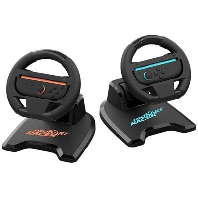 Subsonic Pro Kart Racer Duo - Black - Wireless Lenkrad - Nintendo Switch 2 Subsonic Pro Kart Racer Duo - Black - Wireless Lenkrad - Nintendo Switch 2