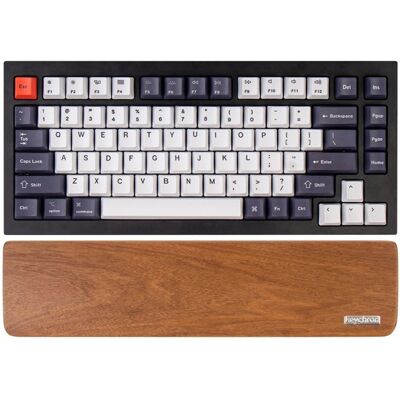 Keychron Walnut Wood Palmrest for Q1 / Q1 Pro / Q2 / Q2 Pro / V2 - Handgelenkstütze - Braun Keychron Walnut Wood Palmrest for Q1 / Q1 Pro / Q2 / Q2 Pro / V2 - Handgelenkstütze - Braun
