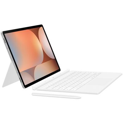 Samsung Galaxy Tab S10 Tab S9 FE Tab S9 - Book Cover Keyboard - White English - Tastatur Folio-Set - Weiss Samsung Galaxy Tab S10 Tab S9 FE Tab S9 - Book Cover Keyboard - White English - Tastatur Folio-Set - Weiss