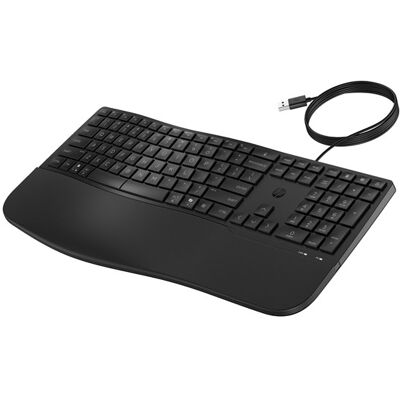 HP 485 Comfort - Tastatur - Deutsch - Schwarz HP 485 Comfort - Tastatur - Deutsch - Schwarz