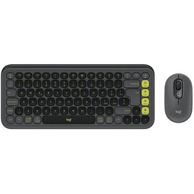 Logitech POP Icon Combo - Tastatur & Maus Set - Italienisch - Grau Logitech POP Icon Combo - Tastatur & Maus Set - Italienisch - Grau