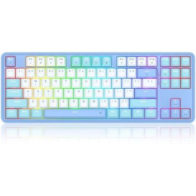 REDRAGON K707WBB-RGB StarBlade keyboard - Gaming Tastatur - 80 - Englisch US - Blau REDRAGON K707WBB-RGB StarBlade keyboard - Gaming Tastatur - 80 - Englisch US - Blau