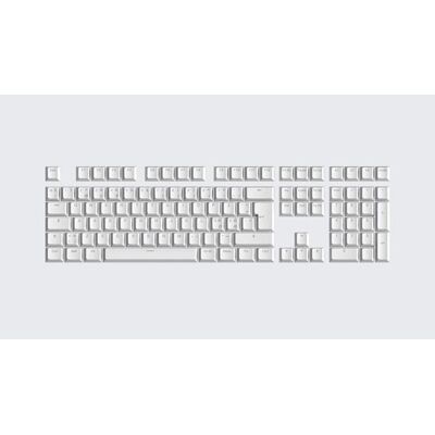 Wooting PBT ISO Keycaps - Just White - Keycaps - Nordic ISO - Weiss Wooting PBT ISO Keycaps - Just White - Keycaps - Nordic ISO - Weiss