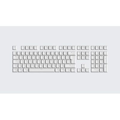 Wooting PBT ISO (UK) & ANSI (US) Keycaps - Just White - Keycaps - Englisch (US) - Weiss Wooting PBT ISO (UK) & ANSI (US) Keycaps - Just White - Keycaps - Englisch (US) - Weiss