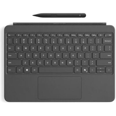 Microsoft Surface Pro Keyboard - 12-inch - keyboard - with touchpad accelerometer - slate - with Slim Pen Input Device - Tastatur - Grau Microsoft Surface Pro Keyboard - 12-inch - keyboard - with touchpad accelerometer - slate - with Slim Pen Input Device - Tastatur - Grau