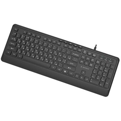 Gembird - keyboard - slim multimedia full size - QWERTY - US - black Input Device - Tastatur - Englisch US - Schwarz Gembird - keyboard - slim multimedia full size - QWERTY - US - black Input Device - Tastatur - Englisch US - Schwarz