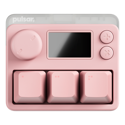 Pulsar LAB XPAD Mini - Pink - Gaming Tastatur TKL - Universal - Pink Pulsar LAB XPAD Mini - Pink - Gaming Tastatur TKL - Universal - Pink