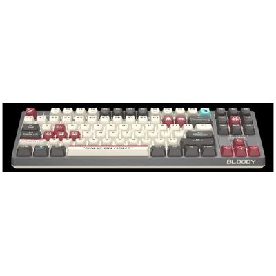 A4Tech Bloody S87 - Gaming Tastatur - Weiss A4Tech Bloody S87 - Gaming Tastatur - Weiss