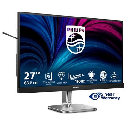 27" Philips 4000 Series 27B2N4500 - 2560x1440 (QHD) - 120Hz - IPS 27" Philips 4000 Series 27B2N4500 - 2560x1440 (QHD) - 120Hz - IPS