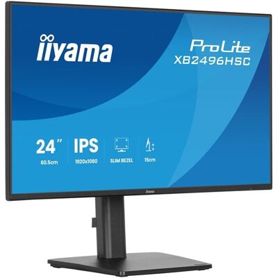 24" iiyama ProLite XB2496HSC - 1920x1080 (FHD) - 144Hz - IPS - 65W USB-C 24" iiyama ProLite XB2496HSC - 1920x1080 (FHD) - 144Hz - IPS - 65W USB-C