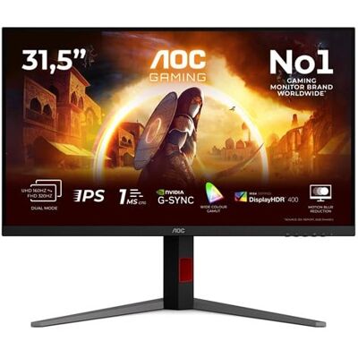 32 AOC G4 U32G4U - 315 3840 x 2160 160 Hz Fast IPS 32 AOC G4 U32G4U - 315 3840 x 2160 160 Hz Fast IPS