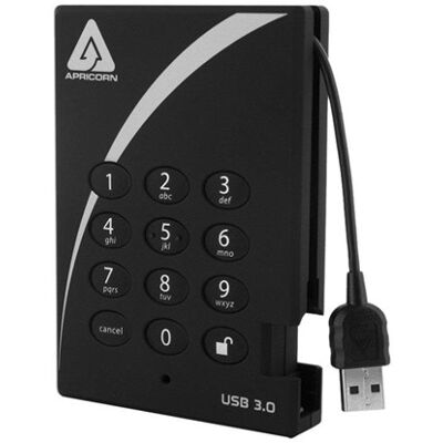 Apricorn Aegis Padlock 3.0 - Extern Festplatte - 500GB Apricorn Aegis Padlock 3.0 - Extern Festplatte - 500GB