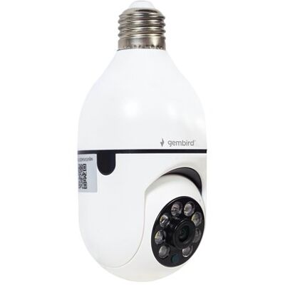 Gembird TSL-CAM-WRHD-01 Smart rotating wifi camera E27 1080p Gembird TSL-CAM-WRHD-01 Smart rotating wifi camera E27 1080p