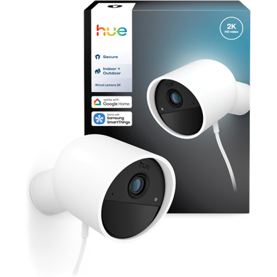 Philips Hue Secure 2K wired camera - white Philips Hue Secure 2K wired camera - white