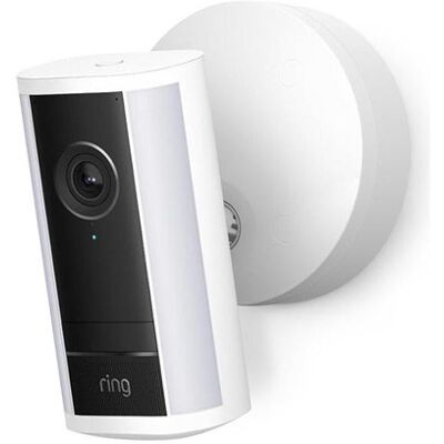 Ring Spotlight Cam Pro 2nd Gen Wired - Retinal 4K - White Ring Spotlight Cam Pro 2nd Gen Wired - Retinal 4K - White
