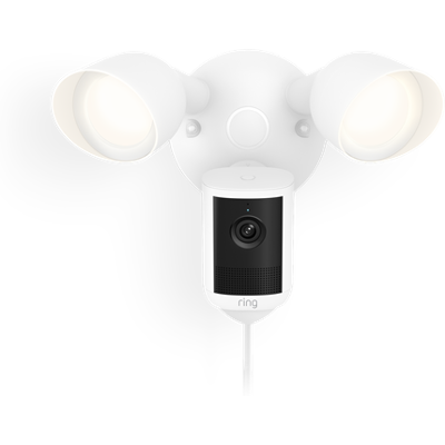 Ring Floodlight Cam - Retinal 2K - White Ring Floodlight Cam - Retinal 2K - White