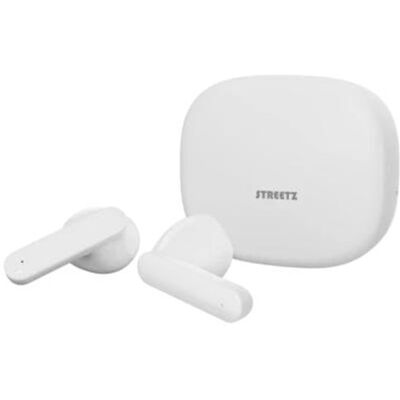 Streetz T160 Kabellose Kopfhörer - In Ear, Weiß Streetz T160 Kabellose Kopfhörer - In Ear, Weiß