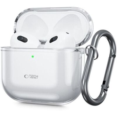 Tech-Protect FLEXAir Case for Apple AirPods 4 - Transparent Tech-Protect FLEXAir Case for Apple AirPods 4 - Transparent