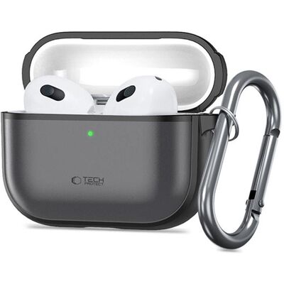 Tech-Protect Silicone Case for AirPods Pro 3 - Matte Black Tech-Protect Silicone Case for AirPods Pro 3 - Matte Black