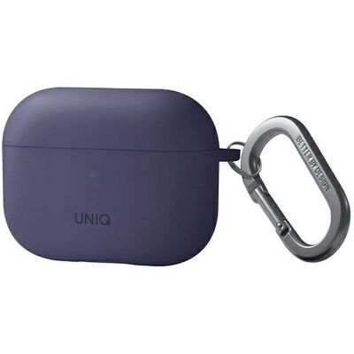 Uniq Nexo AirPods Pro 2 Hülle - Lila, Hybrid Silikon, Komfort-Haken Uniq Nexo AirPods Pro 2 Hülle - Lila, Hybrid Silikon, Komfort-Haken
