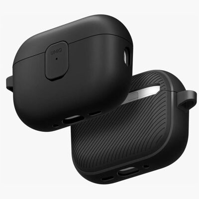 UNIQ Clyde Case for AirPods Pro 3 - Black and Gray UNIQ Clyde Case for AirPods Pro 3 - Black and Gray