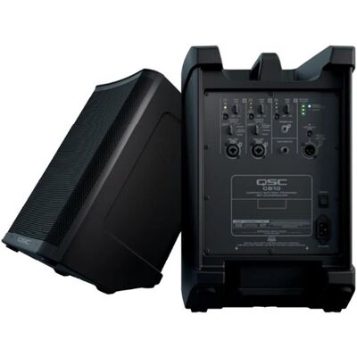 QSC CB10 - 10 Bluetooth 2-Wege PA-Lautsprecher - Batteriebetrieben - 220W RMS QSC CB10 - 10 Bluetooth 2-Wege PA-Lautsprecher - Batteriebetrieben - 220W RMS