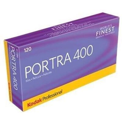Kodak Portra 400 Professionelle ISO 400 120 Farbnegativfilm - 5er Pack Kodak Portra 400 Professionelle ISO 400 120 Farbnegativfilm - 5er Pack