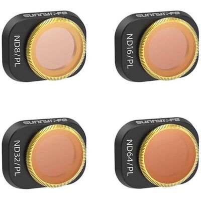 Sunnylife 4 Lens Filters NDPL 8 16 32 64 for DJI MINI 4 PRO Sunnylife 4 Lens Filters NDPL 8 16 32 64 for DJI MINI 4 PRO