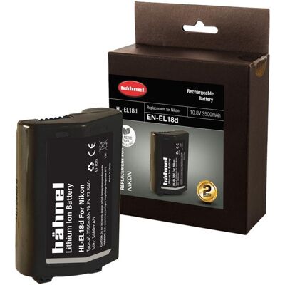 Hahnel HL-EL18D Akku - Hochkapazität 3500mAh für Nikon Z9 Hahnel HL-EL18D Akku - Hochkapazität 3500mAh für Nikon Z9