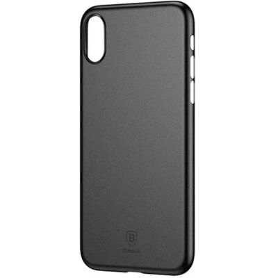 Baseus Wing Series iPhone XS Max Hülle - Ultradünn, Flexibel, Schwarz Baseus Wing Series iPhone XS Max Hülle - Ultradünn, Flexibel, Schwarz