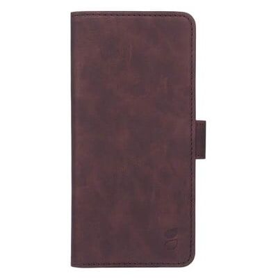 Gear Samsung A03 Braunes Leder Wallet Handyhülle mit Ständer Gear Samsung A03 Braunes Leder Wallet Handyhülle mit Ständer