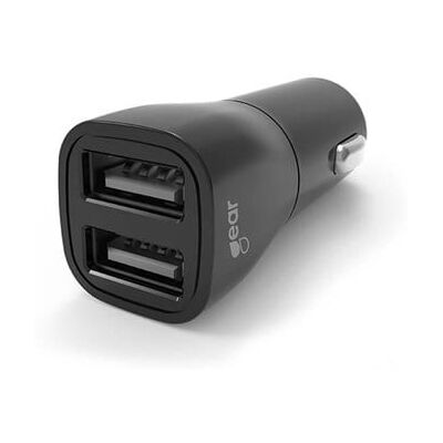 GEAR Modell 12/24V 2xUSB-A 3.4A Schwarz - Autolader GEAR Modell 12/24V 2xUSB-A 3.4A Schwarz - Autolader