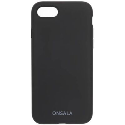 Onsala Schwarzes Silikon-Case für iPhone - Stoß- & Kratzfest Onsala Schwarzes Silikon-Case für iPhone - Stoß- & Kratzfest